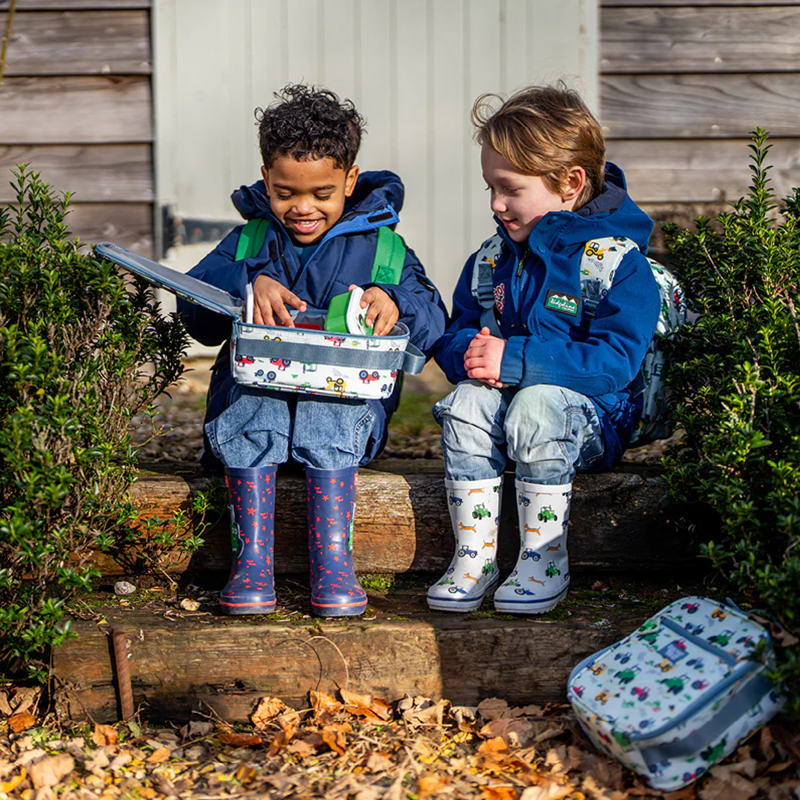 Tractor Ted Machines Lunch Bag-6