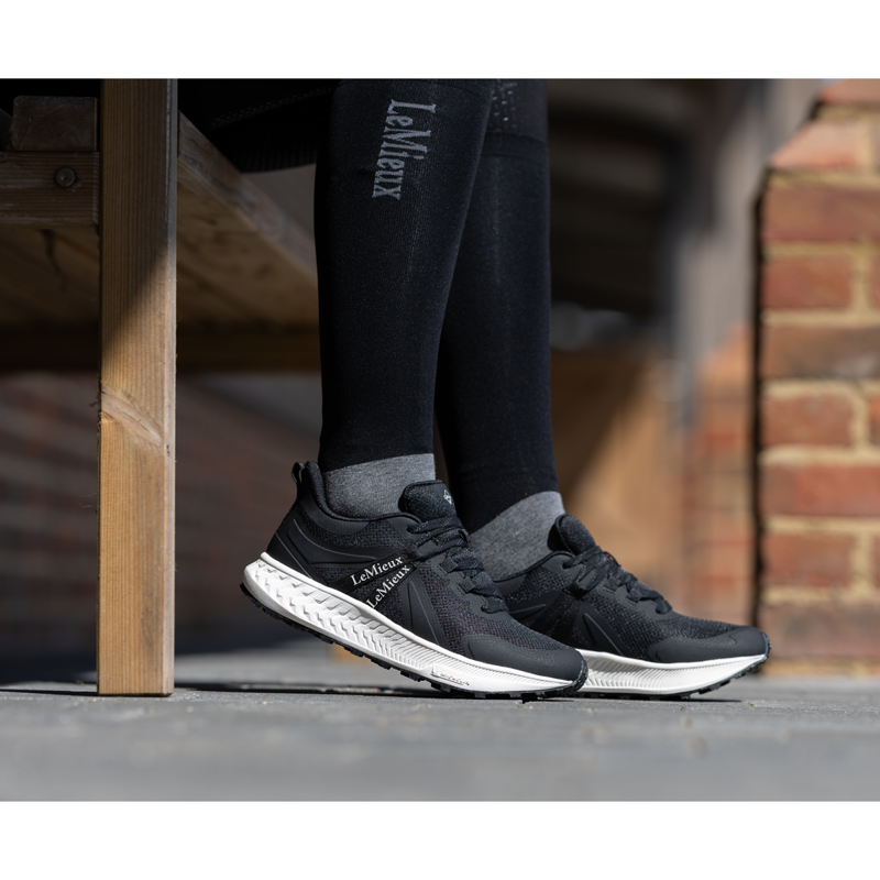 LeMieux Trax Waterproof Trainers - Black-7