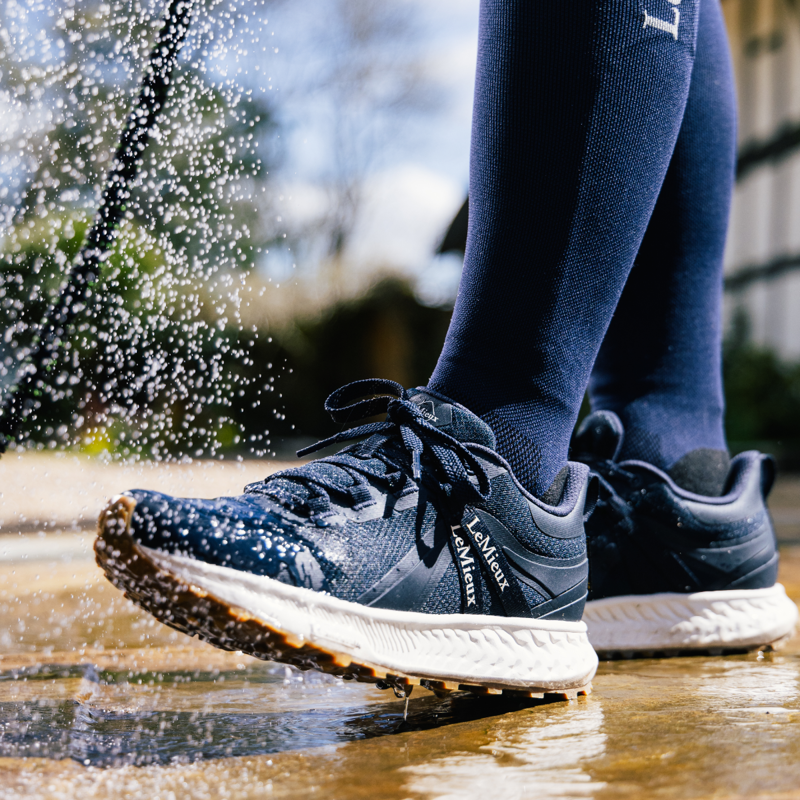 LeMieux Trax Waterproof Trainer - Navy-11