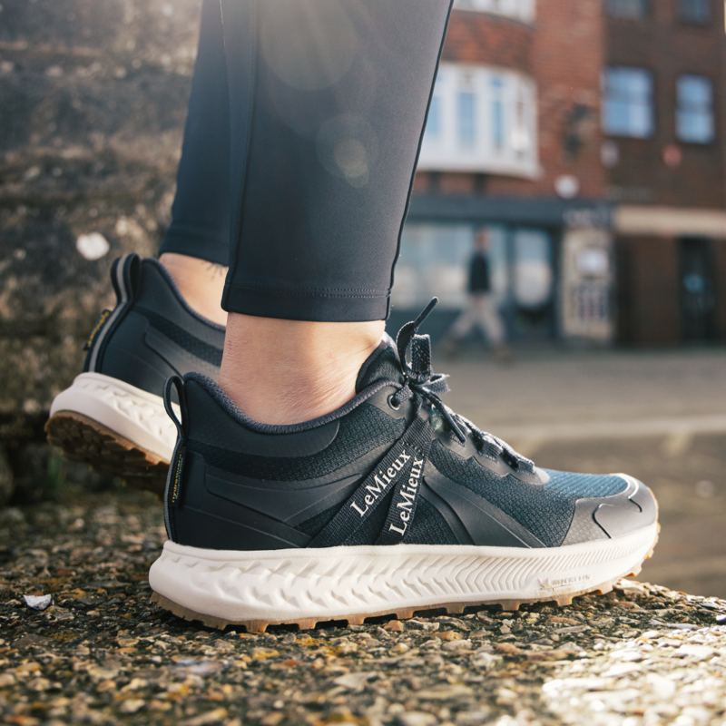 LeMieux Trax Waterproof Trainer - Navy-10