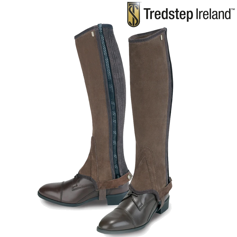 Tredstep Original Suede Half Chap - Brown