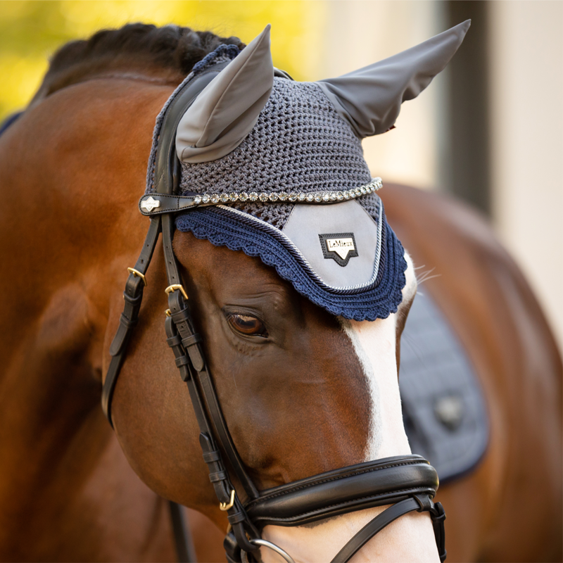 LeMieux Twilight Browband  - Black-1