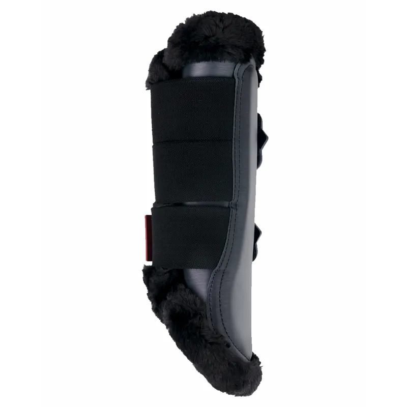 LeMieux Fleece Edged Mesh Brushing Boot Twilight Navy