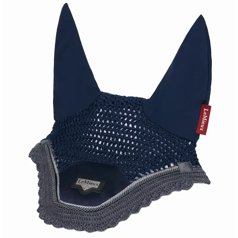 LeMieux Loire Satin Fly Hood - Twilight Navy