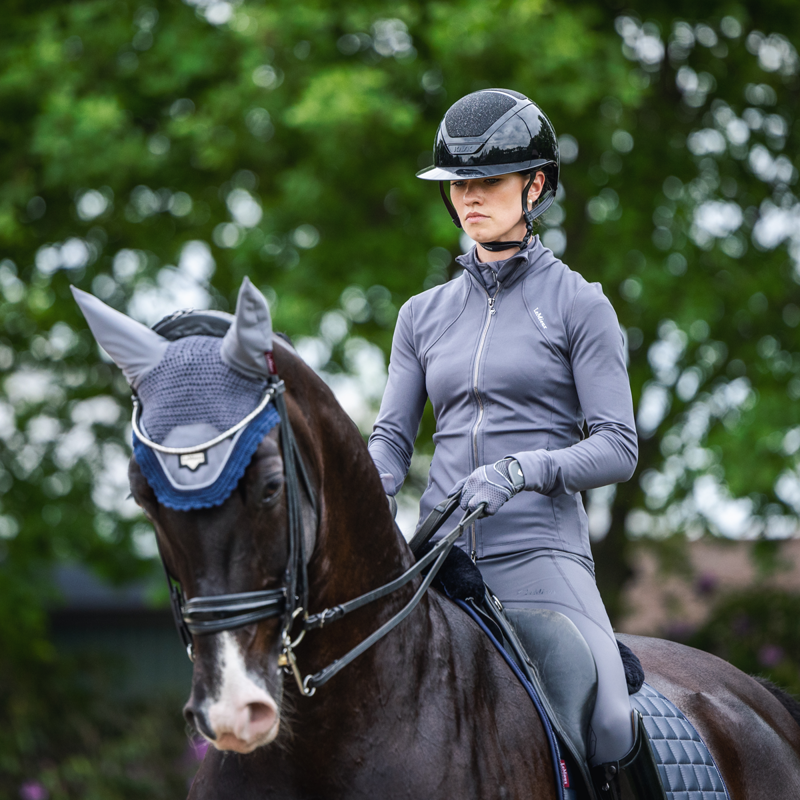 LeMieux Marseille Zip Up Jacket - Twilight Grey-5