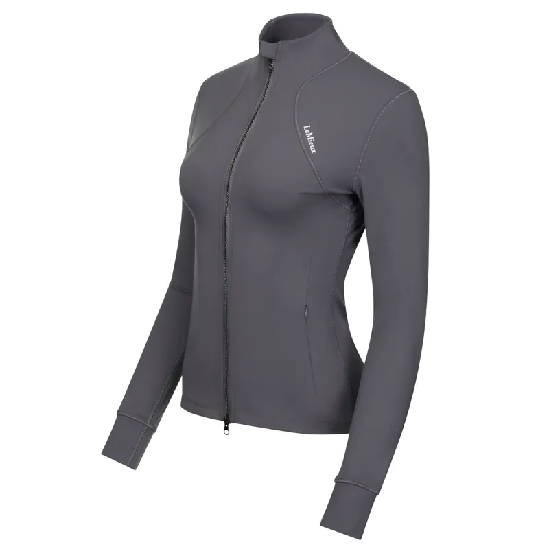 LeMieux Marseille Zip Up Jacket - Twilight Grey-1