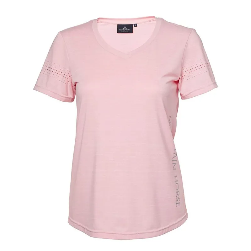 Mountain Horse Tyra Tech Top - Soft Pink