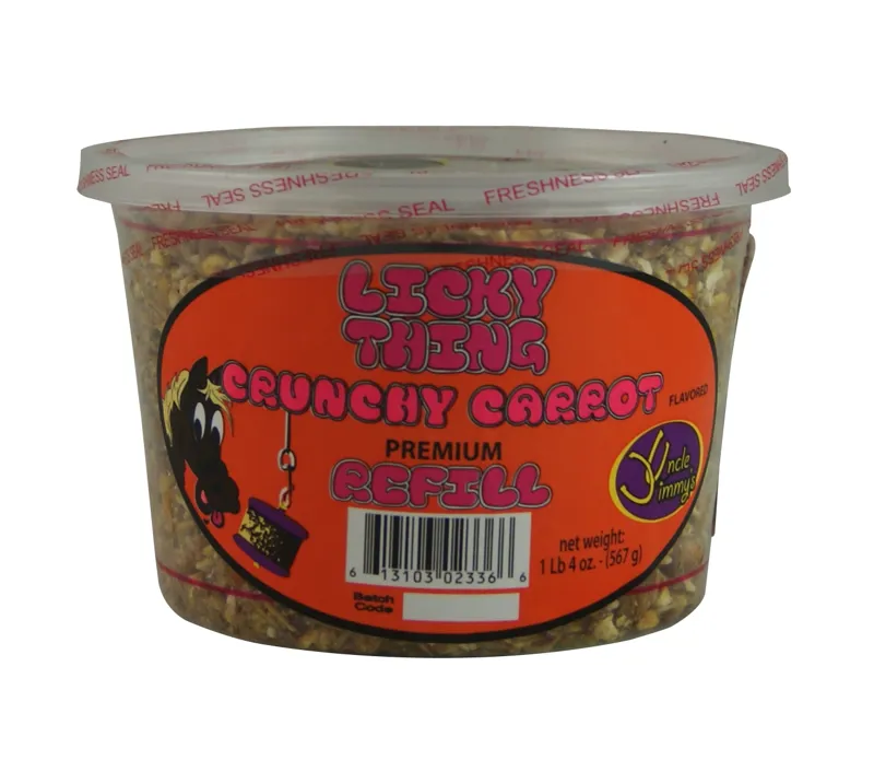 Uncle Jimmys Licky Thing Crunchy Carrot