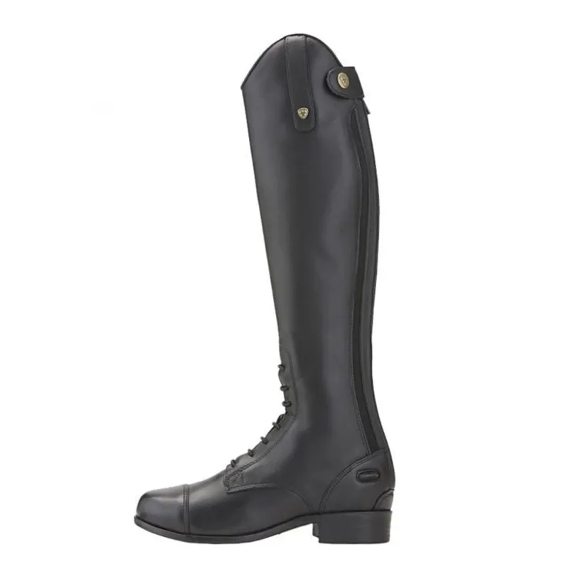 Ariat Men's Heritage Contour Field Zip Long Boot Full Calf - Black