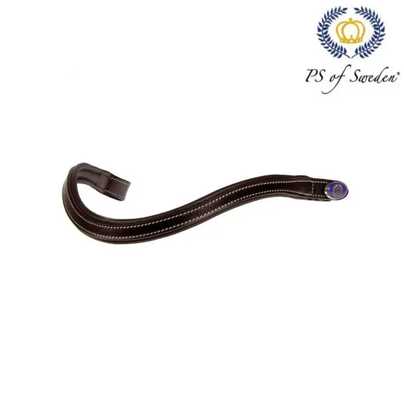 PS of Sweden U-Shape with White Stitching Browband 