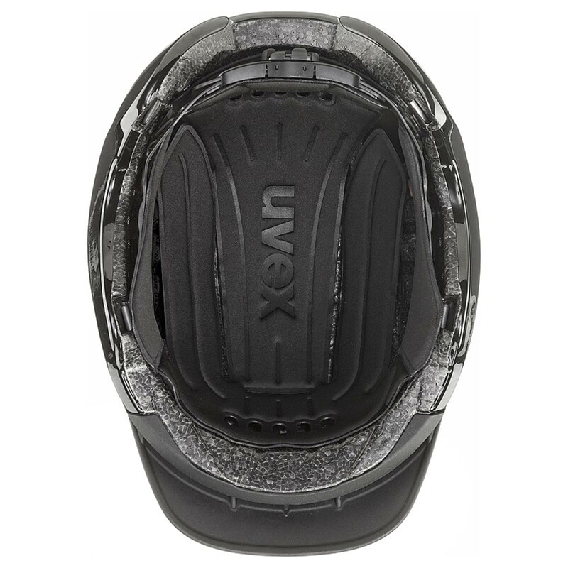 Uvex Elexxion Pro Riding Hat - Black Mat Shiny-4