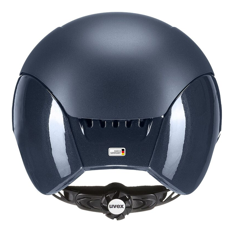 UVEX Elexxion Pro Riding Hat - Blue Mat Shiny-2