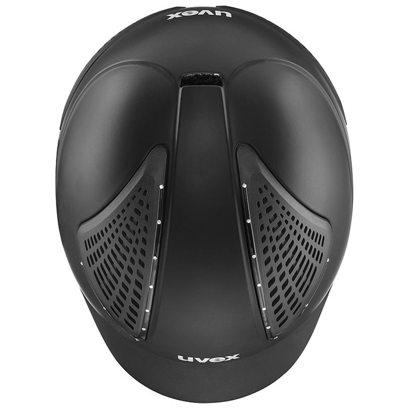 Uvex Exxential II Glamour Riding Hat - Black Mat-2