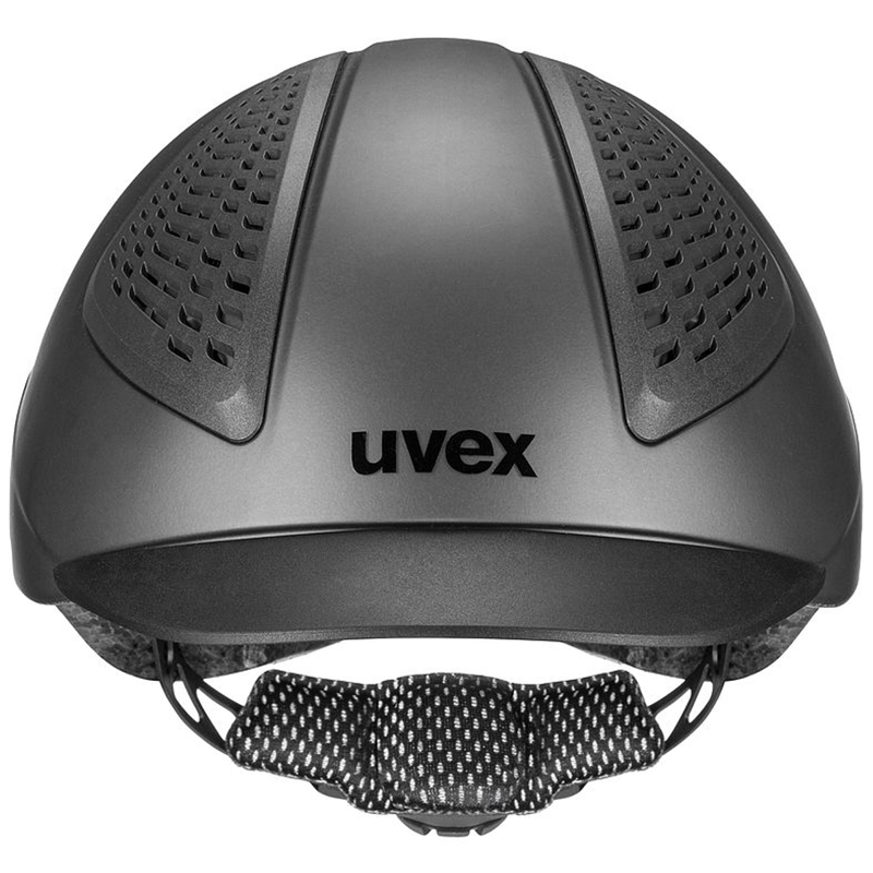 Uvex Exxential II Riding Hat - Anthracite Mat-1