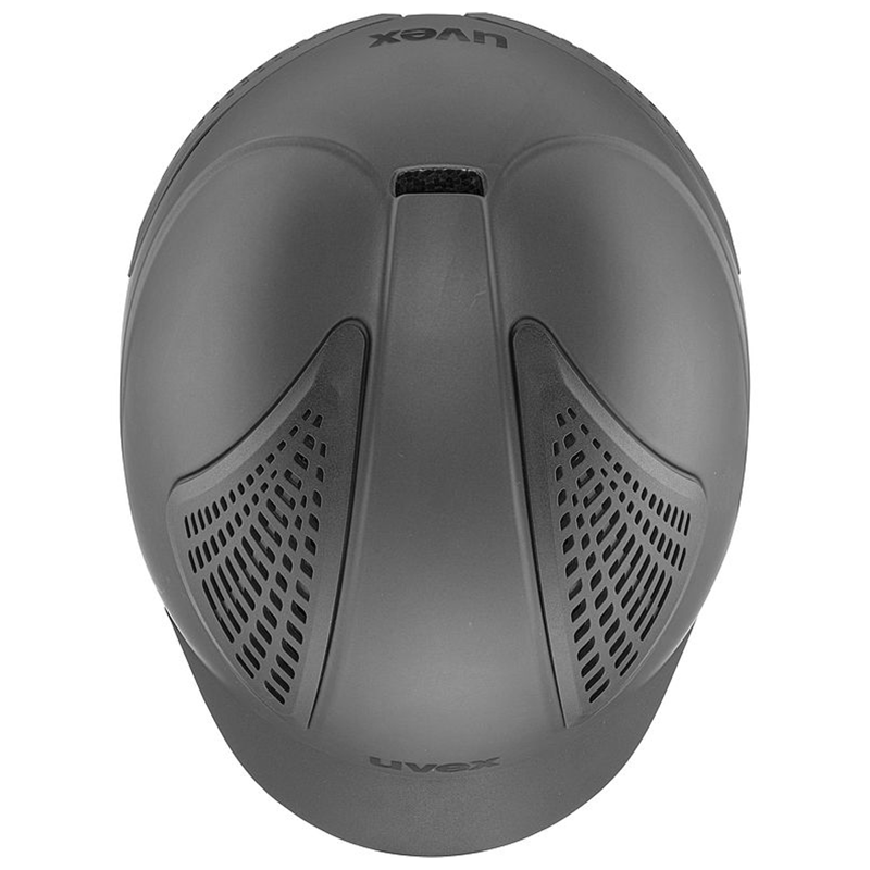 Uvex Exxential II Riding Hat - Anthracite Mat-2