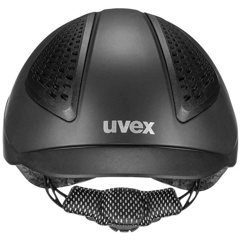 Uvex Exxential II Riding Hat - Black Mat-1