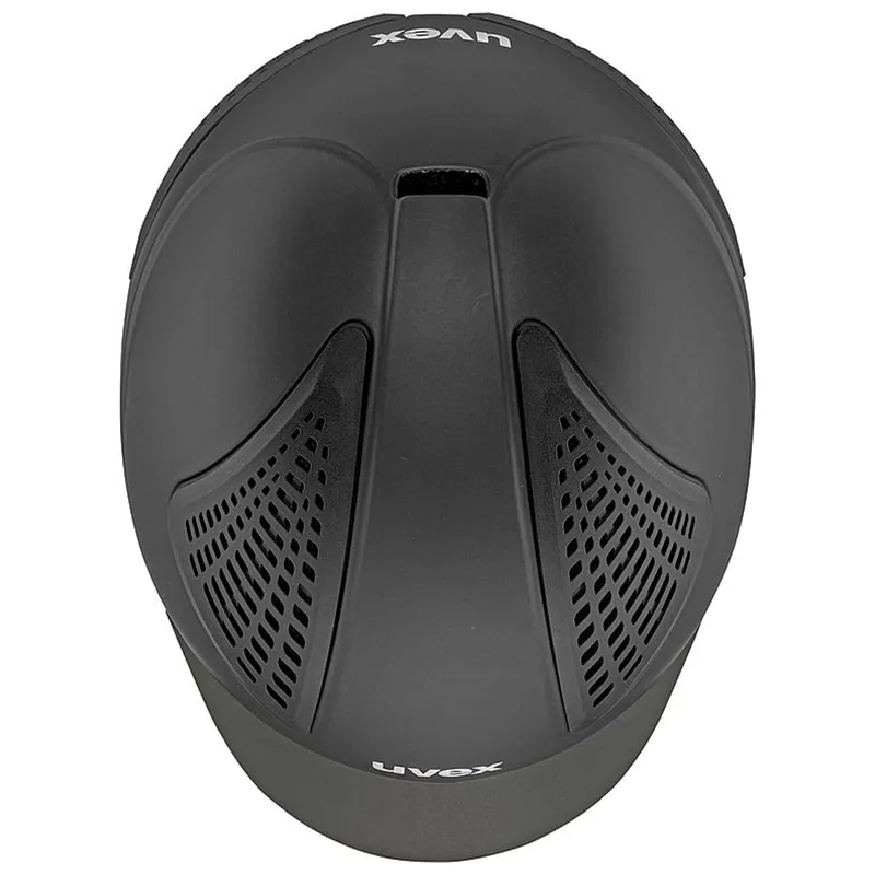 Uvex Exxential II Riding Hat - Black Mat-2