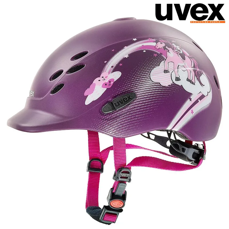 Uvex Onyxx Princess Kids Hat XXXS-XS - Berry Mat