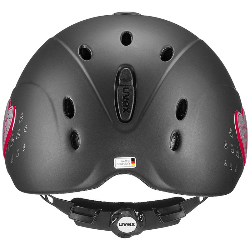 Uvex Onyxx Glamour Riding Hat XXXS-XS - Black/Pink-3