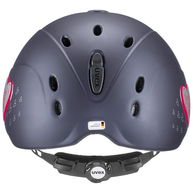 Uvex Onyxx Glamour Riding Hat XXXS-XS - Navy/Pink-3
