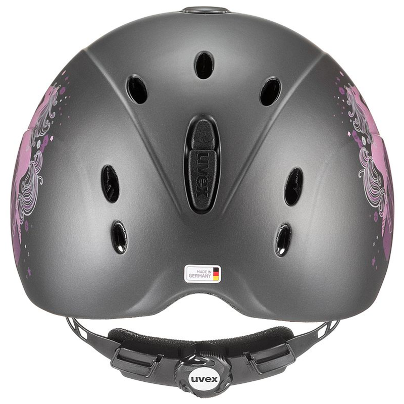 Uvex Onyxx Little Pony Riding Hat XXXS-XS - Anthracite Mat-3
