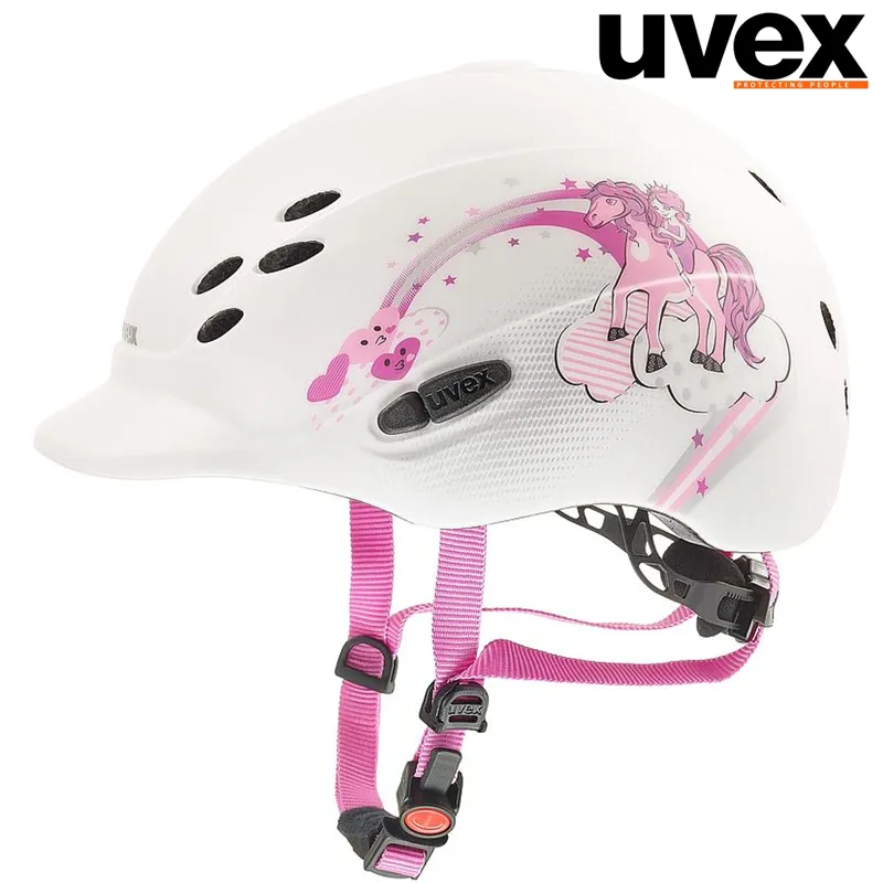 Uvex Onyxx Princess Kids Hat XXXS-XS - White Mat