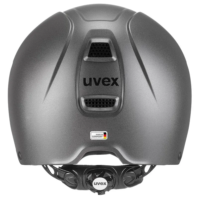 Uvex Perfexxion II Riding Hat - Anthracite Mat-3