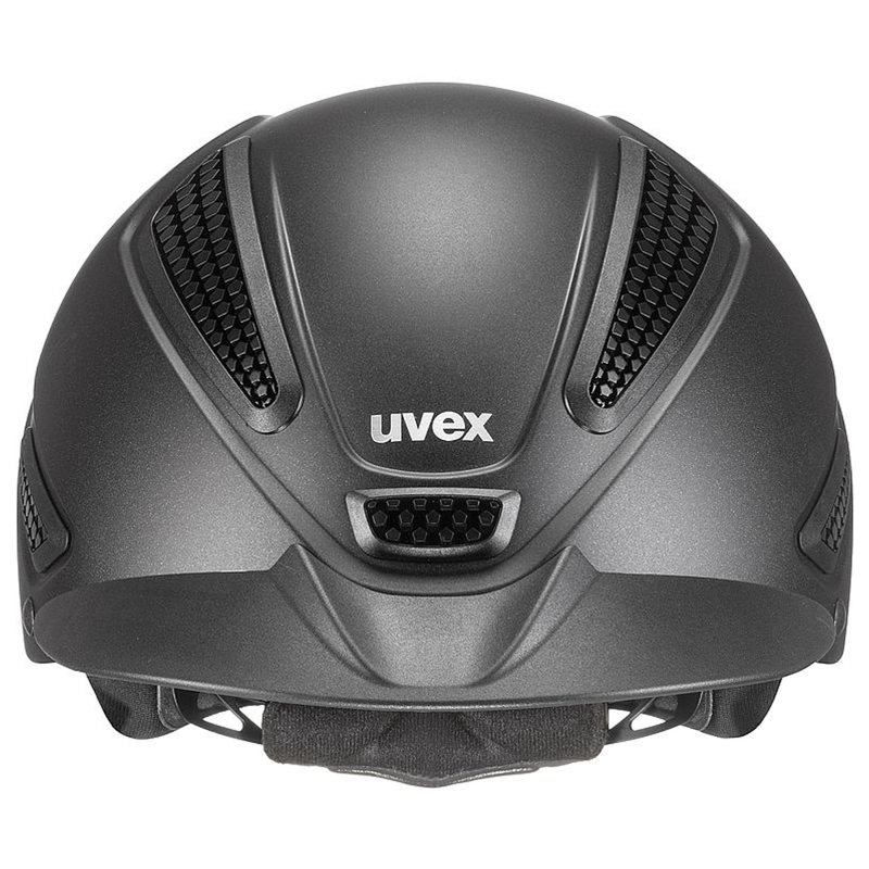 Uvex Perfexxion II Riding Hat - Black Mat-1
