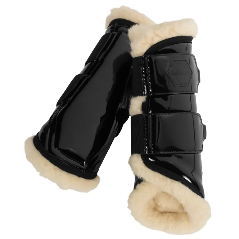 Eskadron Reflexx Varnish Evo-Wool Tendon Boots - Black