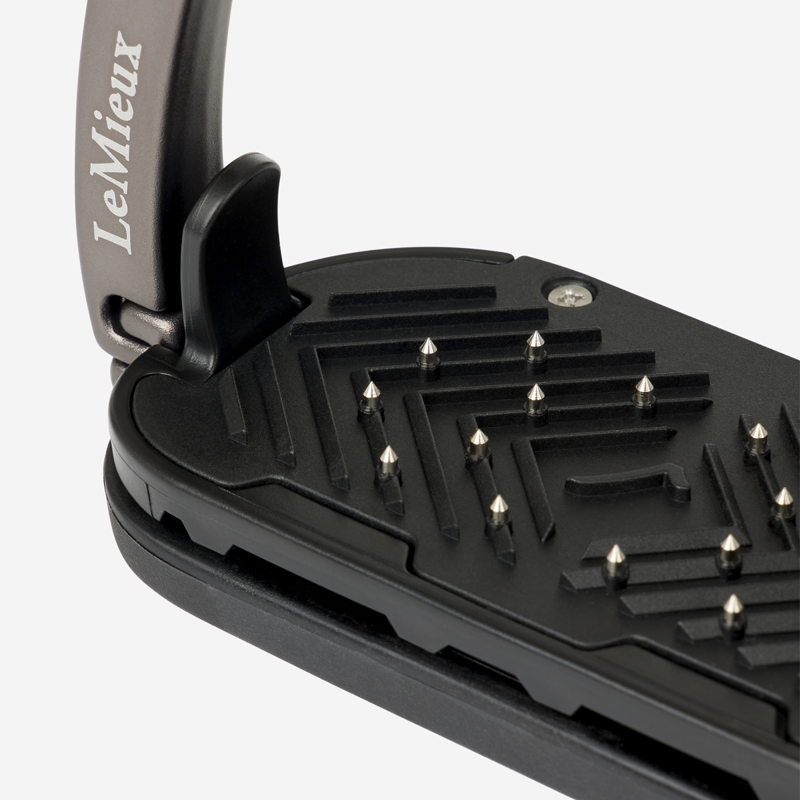 LeMieux Vector Balance Stirrup - Carbon Grey-3