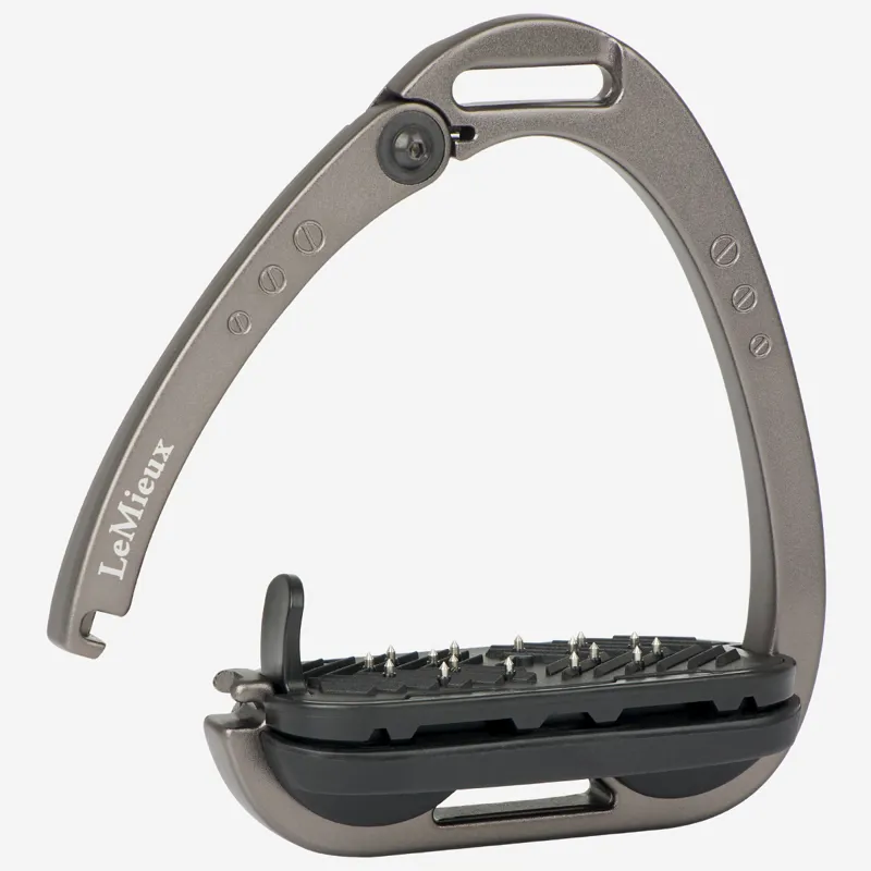 LeMieux Vector Balance Stirrup - Carbon Grey-1