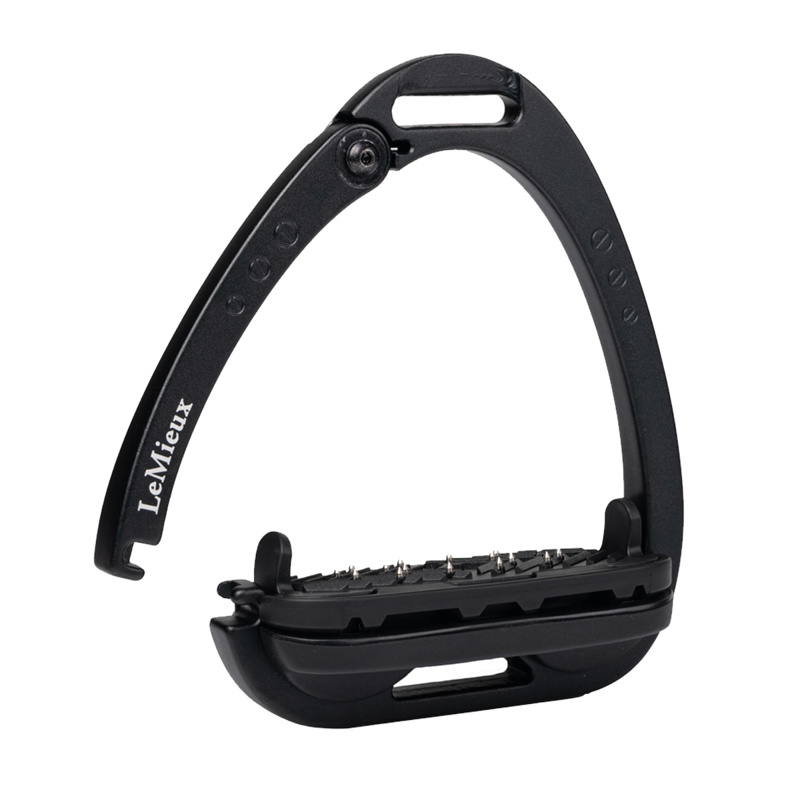 LeMieux Vector Balance Stirrup - Black/Black-2