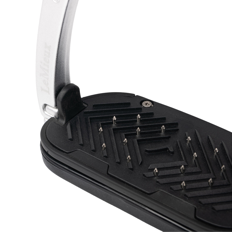 LeMieux Vector Control Stirrup - Aluminium-4