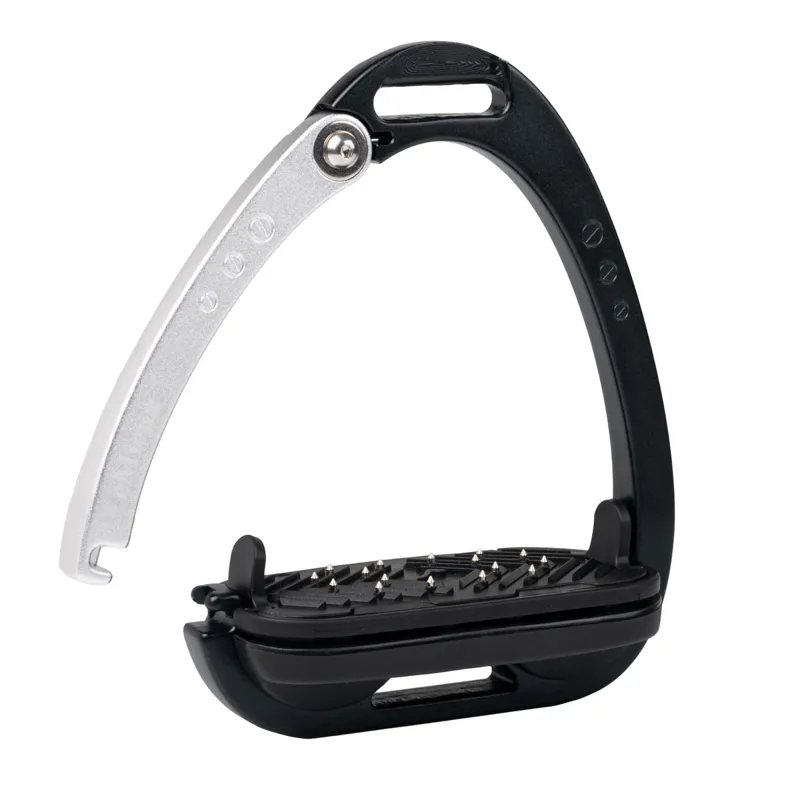LeMieux Vector Control Stirrup - Black/Aluminium-2