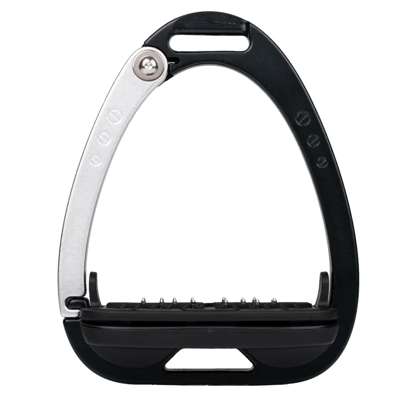 LeMieux Vector Control Stirrup - Black/Aluminium