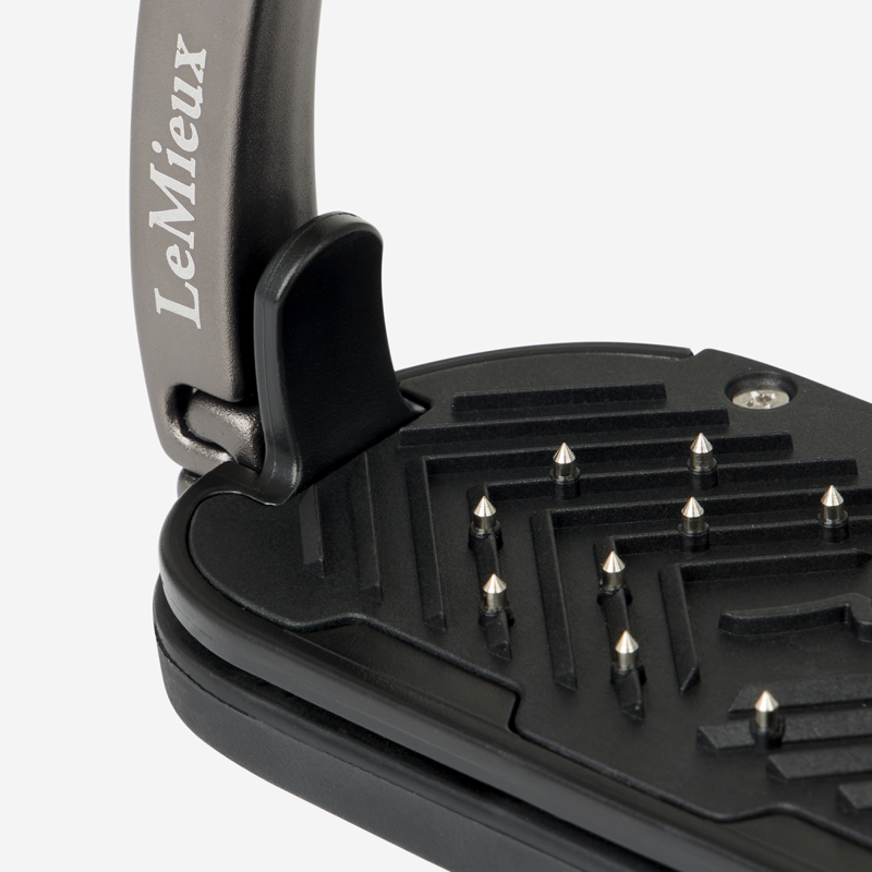 LeMieux Vector Control Stirrup - Carbon Grey-4