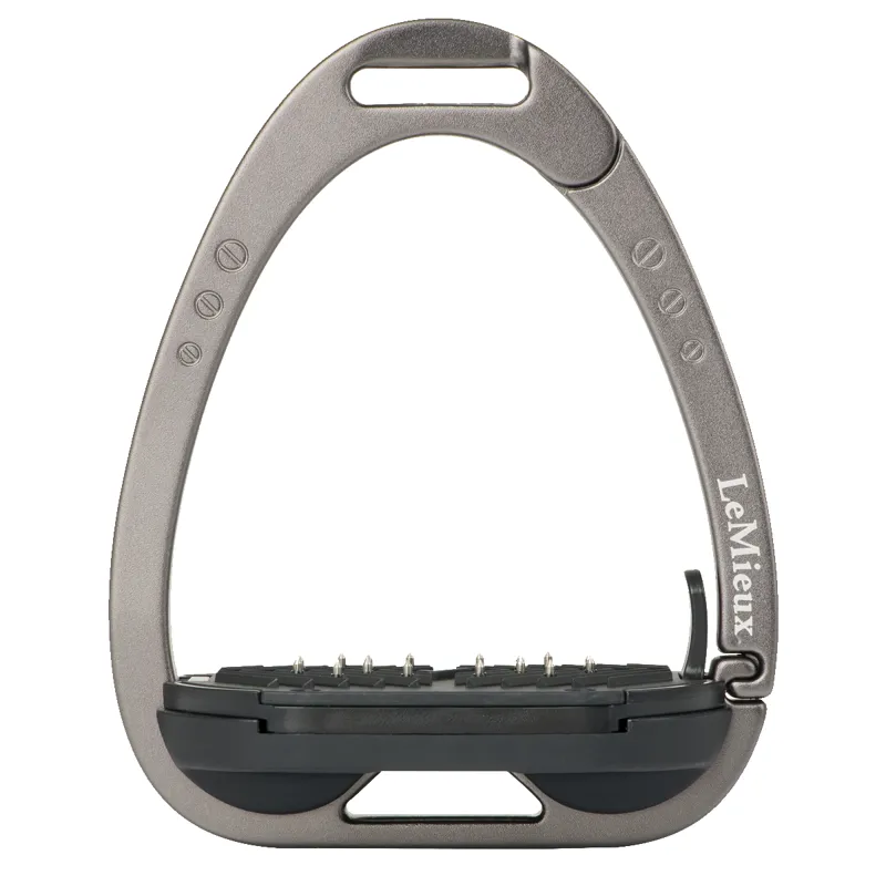LeMieux Vector Control Stirrup - Carbon Grey
