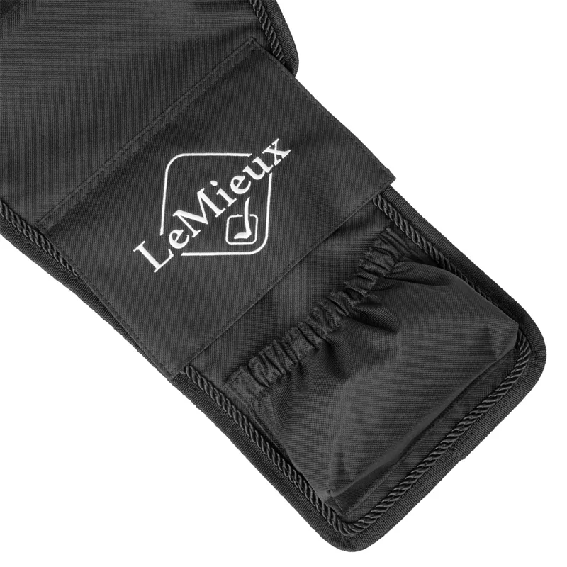 LeMieux Vector Stirrup Cover - Black-1