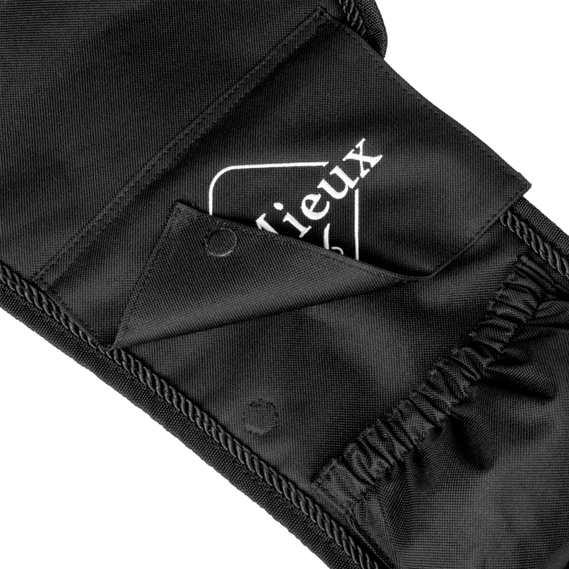 LeMieux Vector Stirrup Cover - Black-3