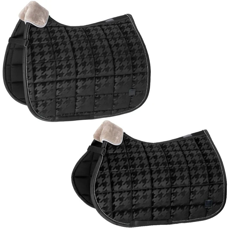 Eskadron Velvet Stamp Saddle Cloth Essence AW22 - Black 