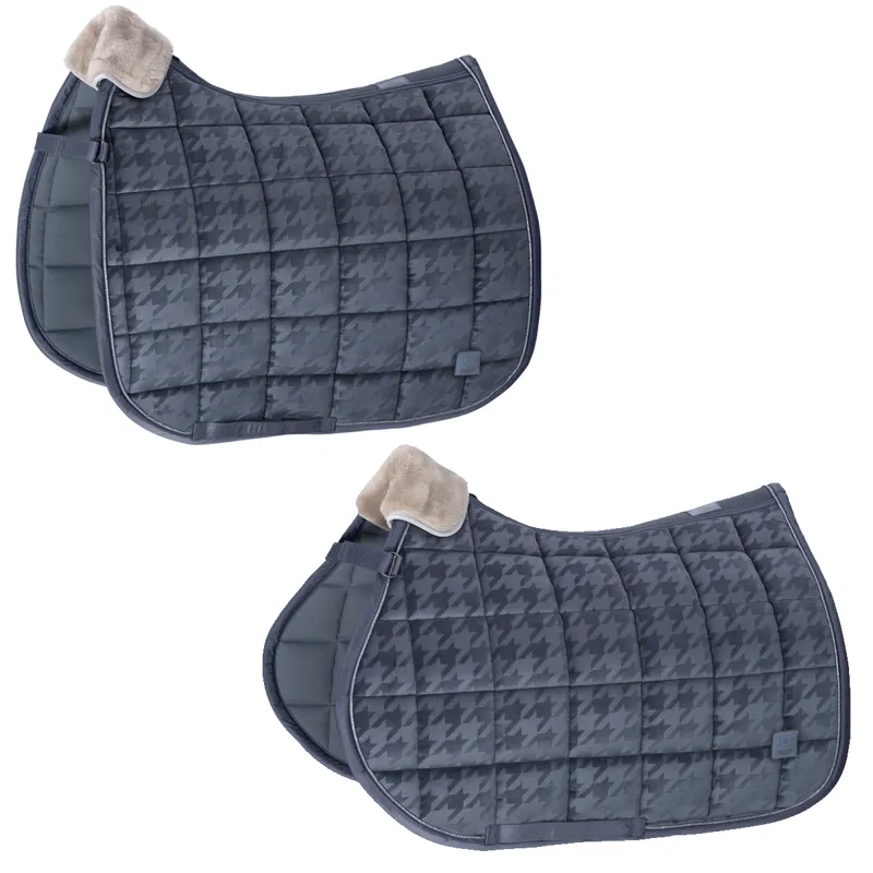 Eskadron Velvet Stamp Saddle Cloth Essence AW22 - Dove Blue 