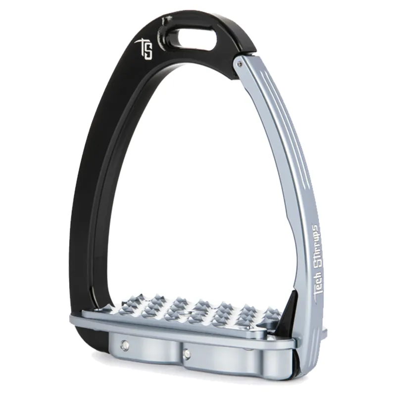 Tech Stirrups Venice Young Evo - Black/Titanium