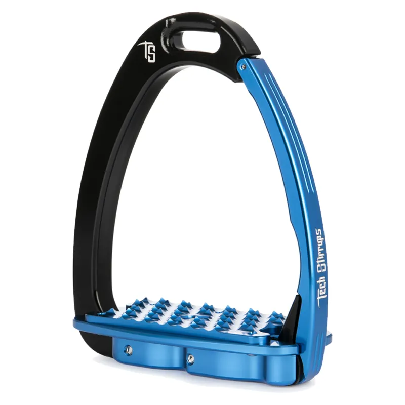 Tech Stirrups Venice Young Evo - Black/Blue