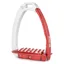 Tech Stirrups Venice Young Evo - Silver/Red