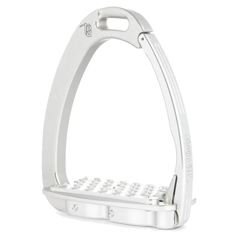 Tech Stirrups Venice Flat Evo - Silver/Silver