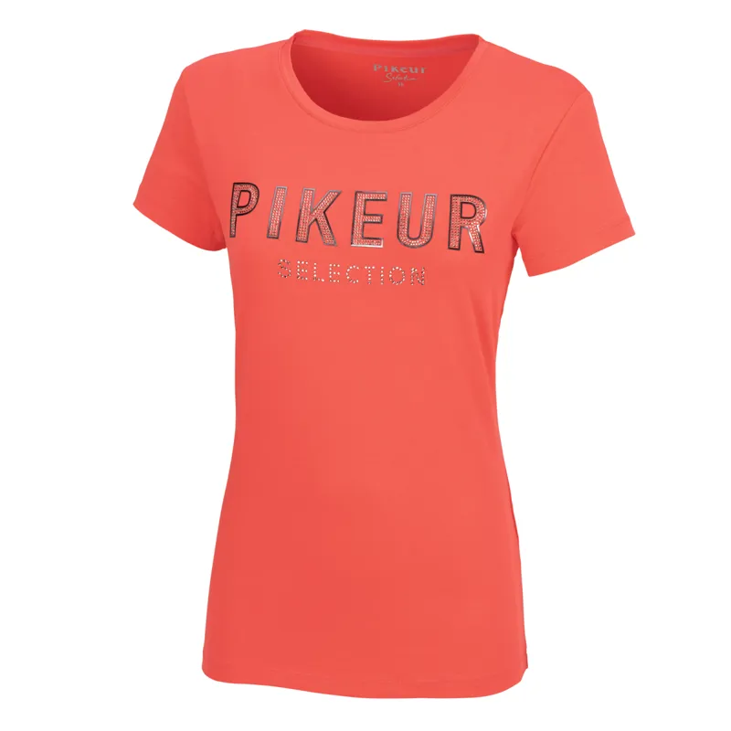 Pikeur Vida Selection Ladies T-Shirt - Coral Red