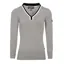 Horseware AA Platinum Ladies Vienna V-Neck Sweater - Grey Melange