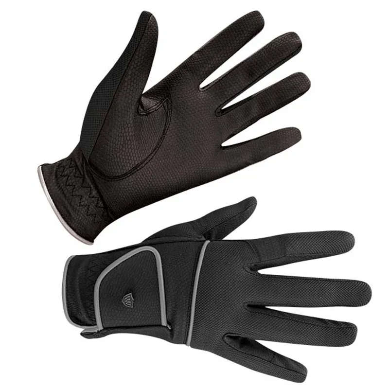 Woof Wear Vision Riding Gloves - Black