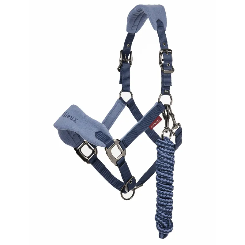 LeMieux Vogue Headcollar and Leadrope - Indigo