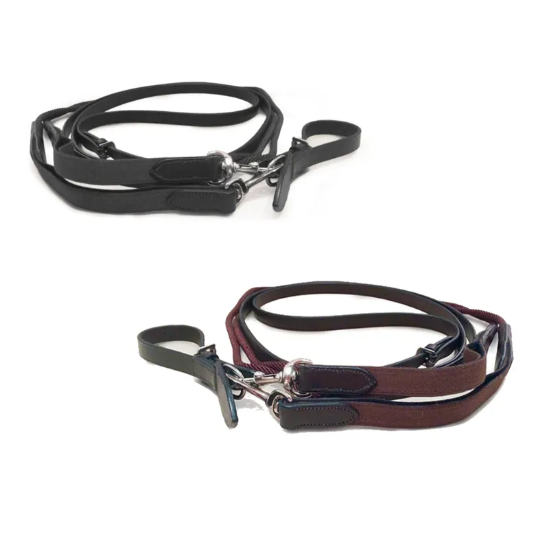 Mark Todd Leather/Rope Draw Reins